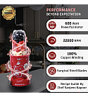 Nutri-blend BOLT-600W Mixer-Grinder, Stronger & Swifter with Sipper Lid, 22000RPM 100% Full Copper Motor, 2 Unbreakable Jars, Sharper Steel Blades, 2 Years Warranty, Red, Recipe Book By Chef Sanjeev Kapoor